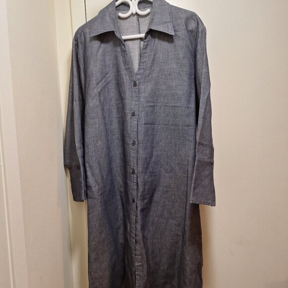 COTTON GENNY LONG JACKET. - Picture 1 of 3